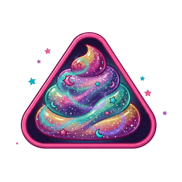 Unicorn poop icon